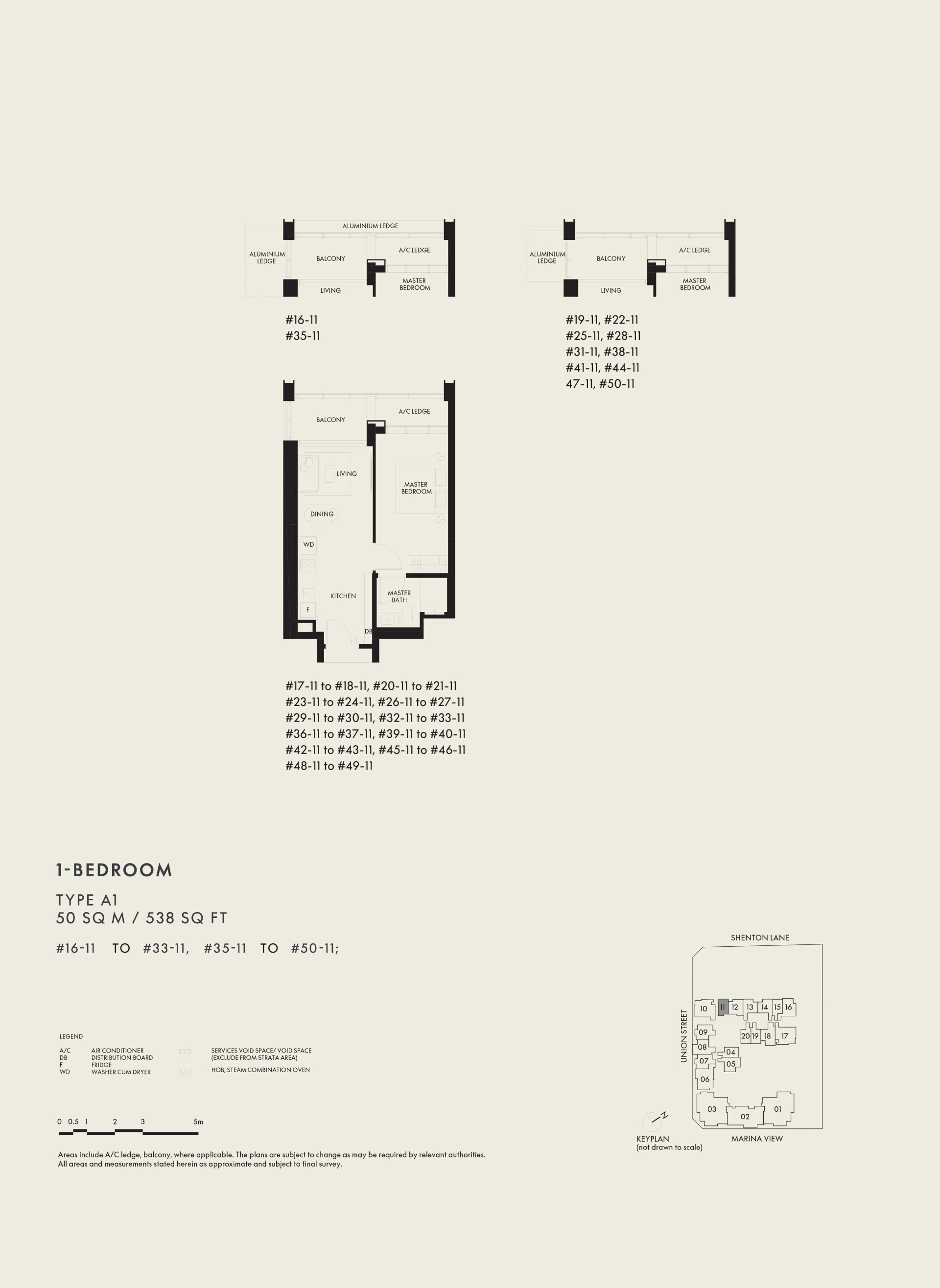 W Residences Marina View floorplan